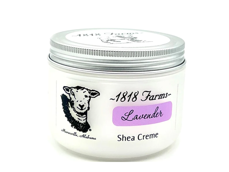 1818 Farms Shea Creme, Lavender, 8 fl oz/236 mL