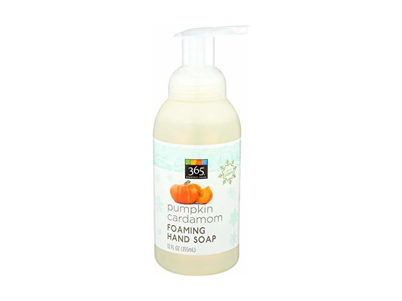 365 Everyday Value Pumpkin Cardamom Foaming Hand Soap, 12 fl oz