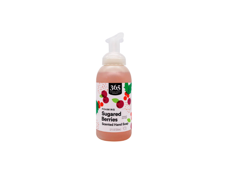 365 Whole Foods Market Foaming Hand Soap, Sugared Berries Scented, 12 fl oz/355 mL
