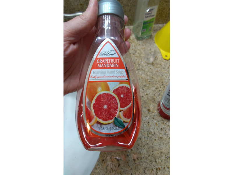 719 Walnut Avenue Foaming Hand Soap, Grapefruit Mandarin, 12 fl oz