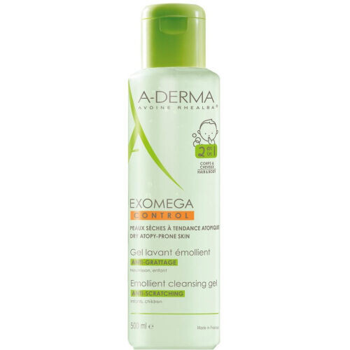 Exomega Control 2 In 1 Emollient Cleansing Gel