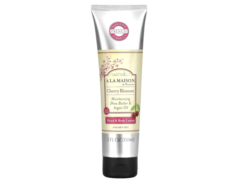 A La Maison De Provence Hand & Body Lotion, Cherry Blossom, 5 fl oz/150 mL