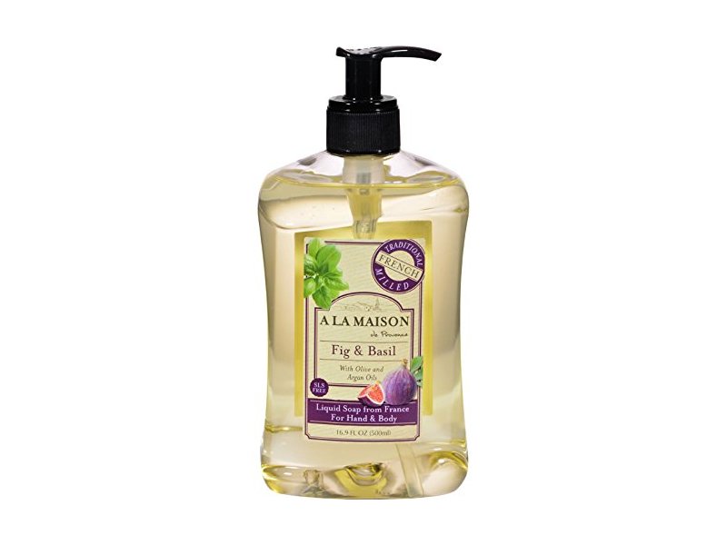 A La Maison De Provence Liquid Soap, Fig and Basil, 16 fl oz
