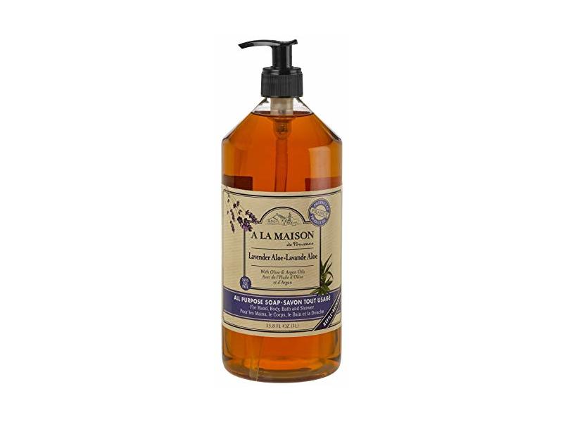 A La Maison All Purpose Soap, Lavender Aole, 33.8 fl oz (1L)