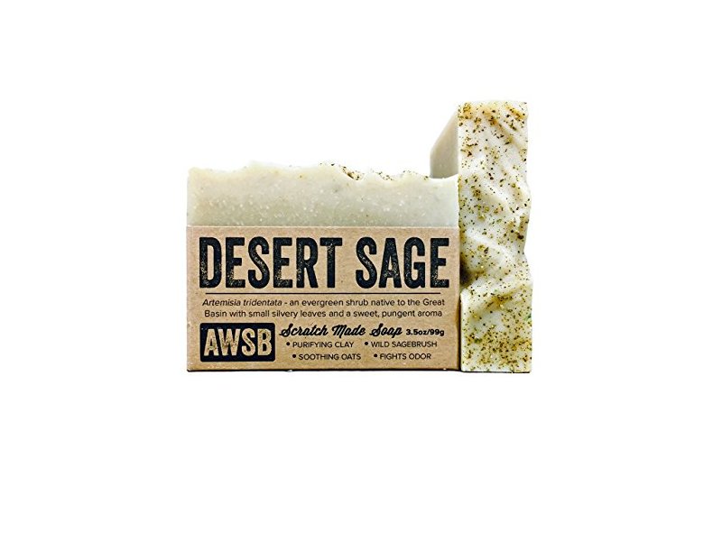 A Wild Soap Bar Desert Sage All Natural, Vegan, Organic Bar Soap