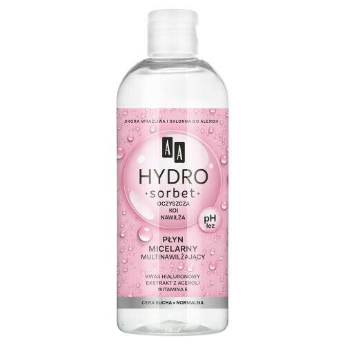 Hydro Sorbet Multinawilżający Płyn Micelarny Do Twarzy