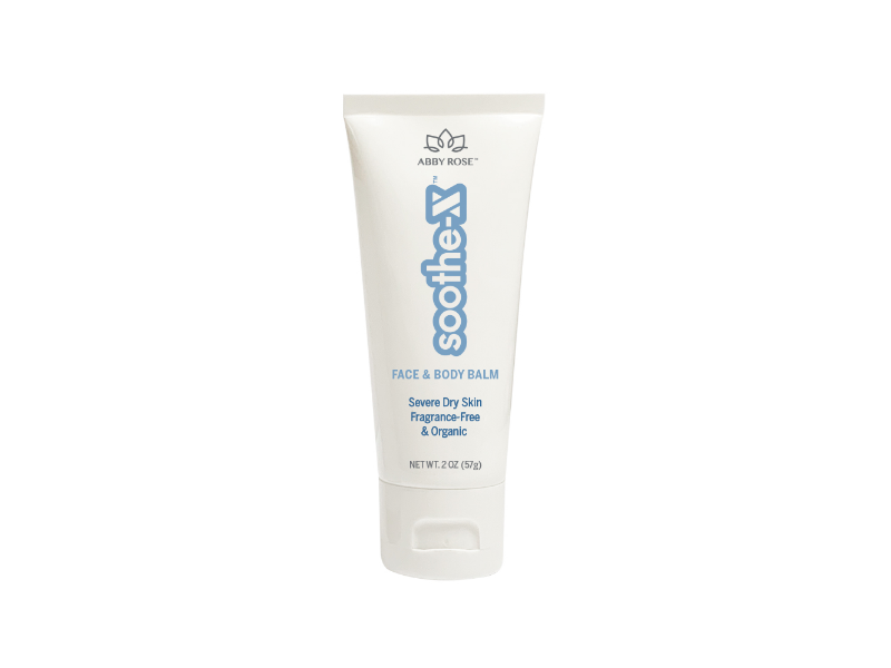 Abby Rose Soothe-X Face & Body Balm, Severe Dry Skin, Fragrance Free & Organic, 2 oz/57 g