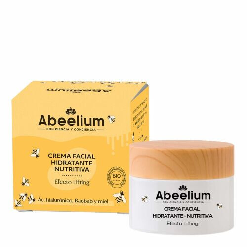 Crema Facial Hidratante, Nutritiva - Ác. Hialurónico, Aceite De Baobab Y Miel