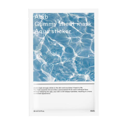 Gummy Sheet Mask Aqua Sticker