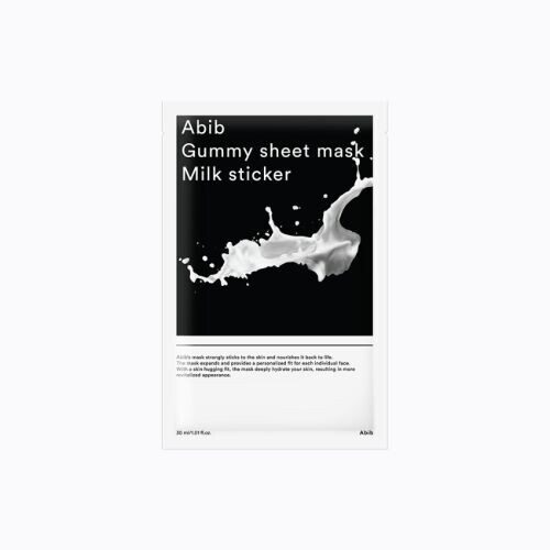 Gummy Sheet Mask Milk Sticker