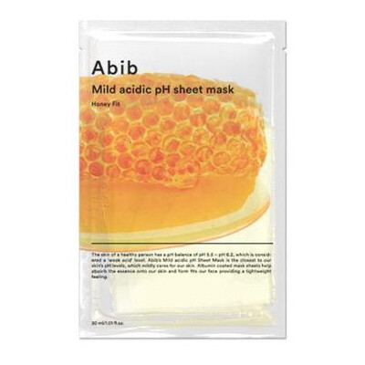 Mild Acidic PH Sheet Mask Honey Fit