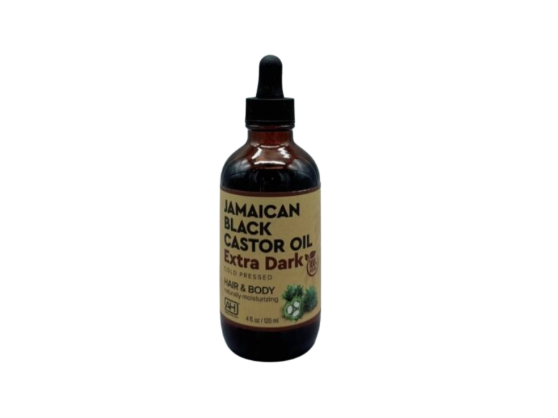 Absolute Hot Jamaican Black Extra Dark Castor Oil, 4 fl oz/120 mL