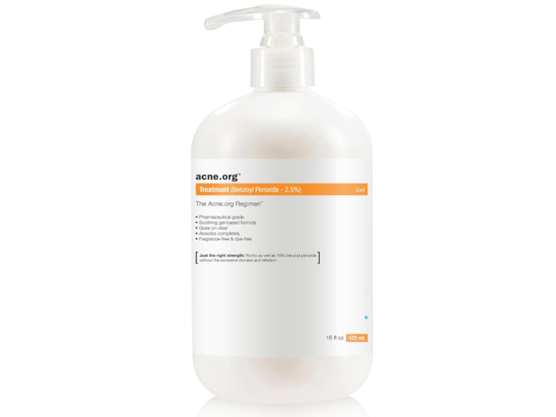 Acne.org Regime Treatment Gel, Benzoyl Peroxide, 16 oz/472 mL