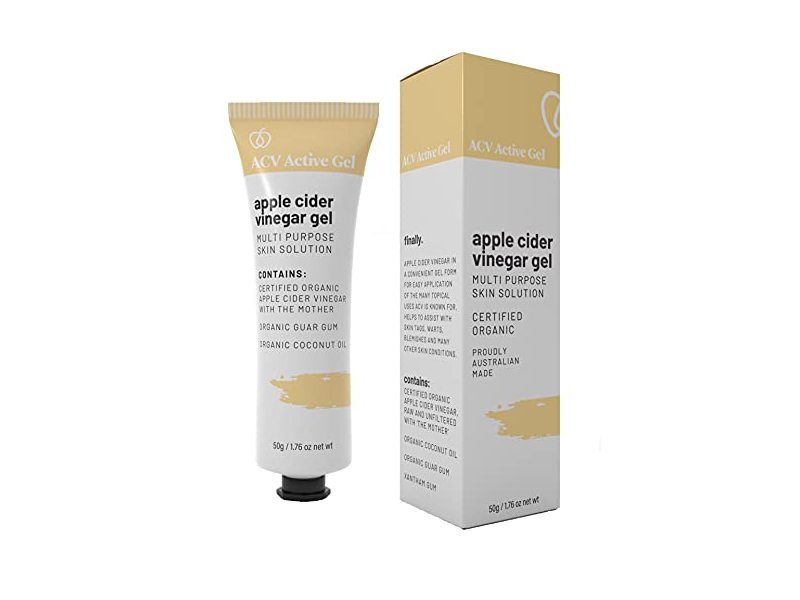 ACV Active Apple Cider Vinegar Gel Multi Purpose Skin Solution, 1.76 oz/50 g