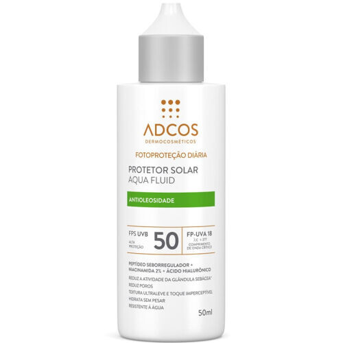 Protetor Solar Aqua Fluid FPS 50 Sem Cor