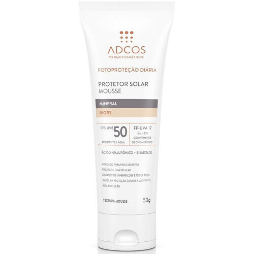 Protetor Solar Mousse Mineral FPS 50 (Ivory)