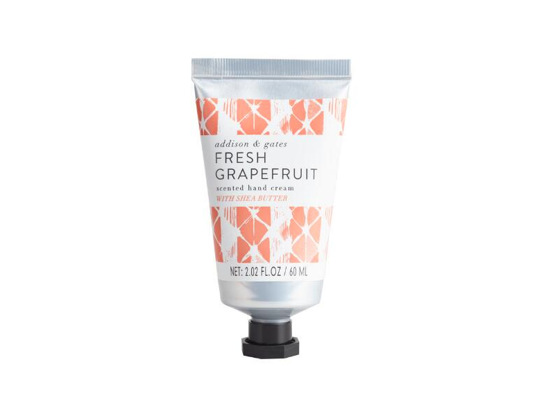 Addison & Gates Hand Cream, Fresh Grape Fruit Scented, Shea Butter, 2.02 fl oz/60 mL