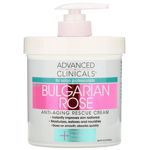 Anti-Aging Rescue Cream, Bulgarian Rose