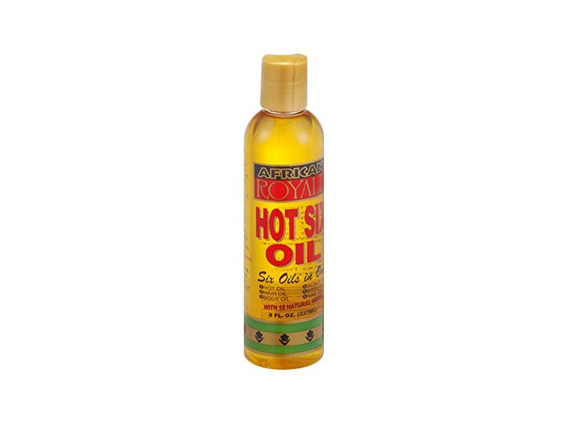 African Royale Hot Six Oil, 8 fl oz/237 mL