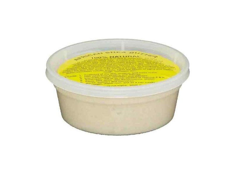 African Shea Butter Pure Raw Unrefined From Ghana "Ivory", 8 oz