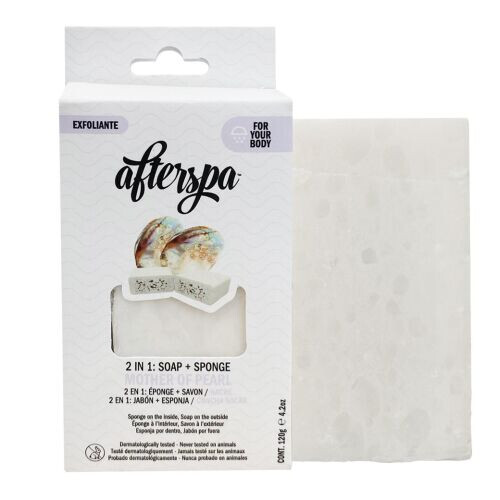 2 In 1: Soap + Sponge Mother Of Pearl