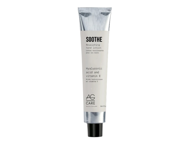 AG Care Soothe Nourishing Hand Lotion, Hyaluronic Acid & Vitamin E, 3 fl oz/89 mL