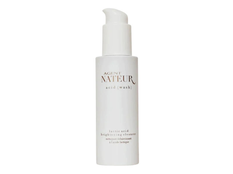 Agent Nateur Brightening Cleanser Face Wash, Lactic Acid, 1.7 fl oz/50 mL
