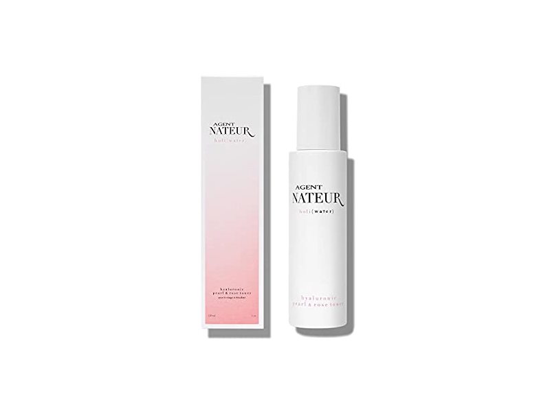 Agent Nateur Holi water Toner, Hyaluronic Pearl + Rose, 4 oz/120 mL