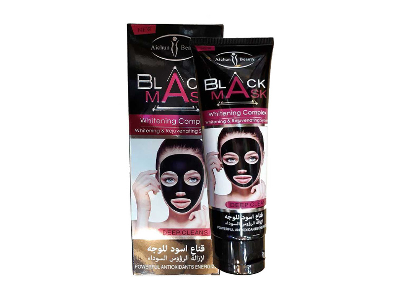 Aichen Beauty Whitening Complex Black Mask, 120 mL