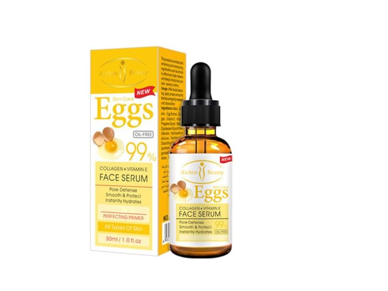 Aichun Beauty Face Serum, Collagen + Vitamin E, 1.01 fl oz/30 mL