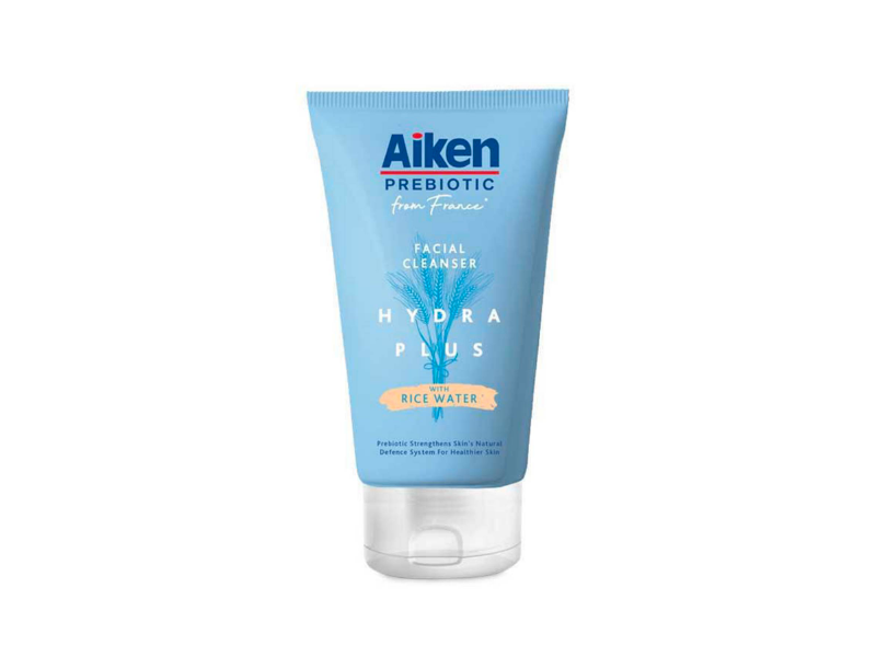 Aiken Prebiotic Hydra Plus Facial Cleanser with Rice Water, 120 g