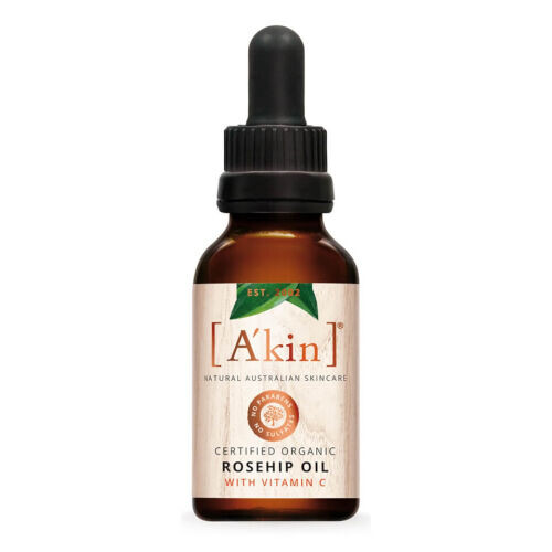 Certified Organic Rosehip Oil With Vitamin C