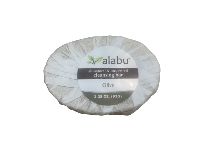 Alabu Cleansing Bar, Olive, 3.25 oz/ 92 g
