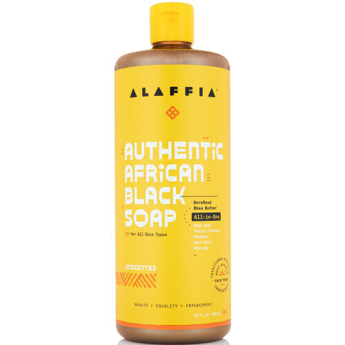 Authentic African Black Soap All-in-one - Unscented