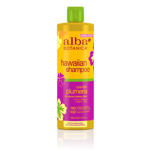 Natural Hawaiian Shampoo Colorific Plumeria