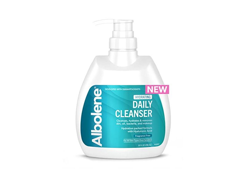 Albolene Hydrating Daily Cleanser, 10 fl oz/296 mL