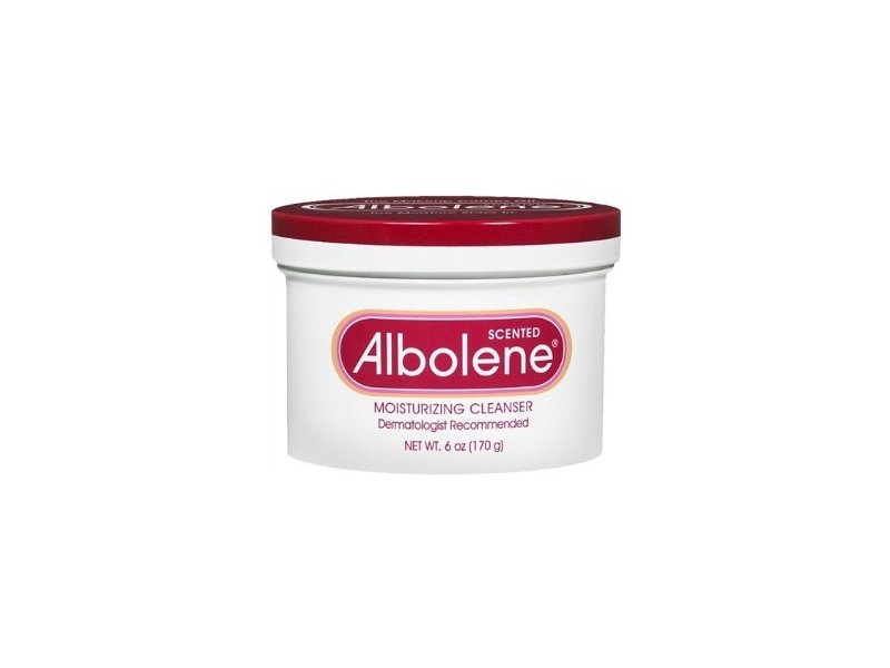 Albolene Moisturizing Cleanser Cream, Scented, 6 oz