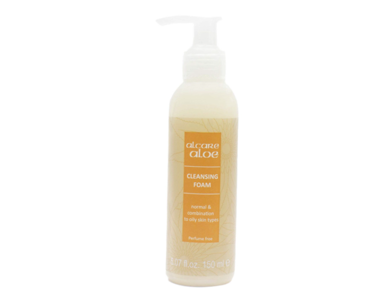 Alcare Aloe Cleansing Foam, 5.07 fl oz/150 mL