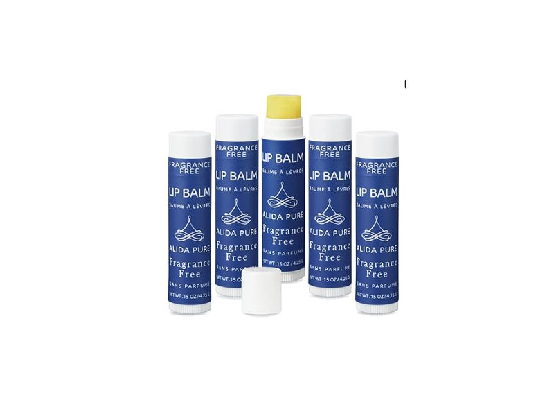 Alida Pure Lip Balm Collection, 0.75 oz/20 g, Pack Of 5