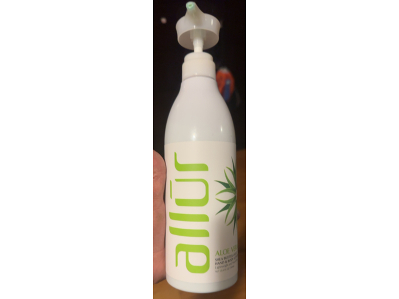 Allur Hand & Body Lotion, Aloe Vera, 25.4 fl oz