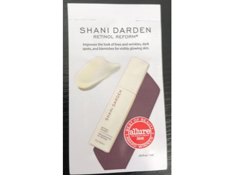 Allure Shani Darden Retinol Reform Serum, 0.03 fl oz/1 mL
