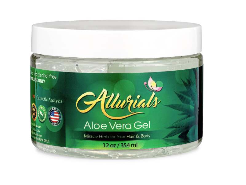 Allurials Aloe Vera Gel, 12 oz/354 mL