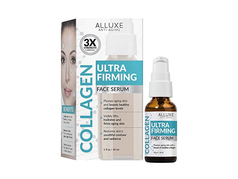Alluxe Clinicals Ultra Firming Collagen Face Serum, 1oz / 30ml