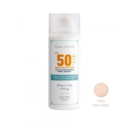 Facial Cream With Solar Protection SPF 50