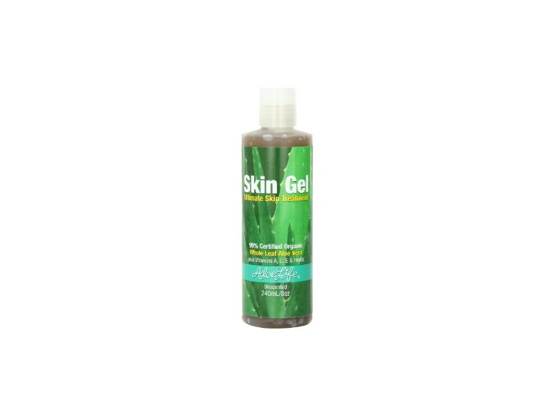 Aloe Life Skin Gel, Unscented, 8 oz