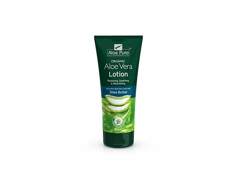 Aloe Pura Organic Aloe Vera Lotion, Shea Butter, 200 mL
