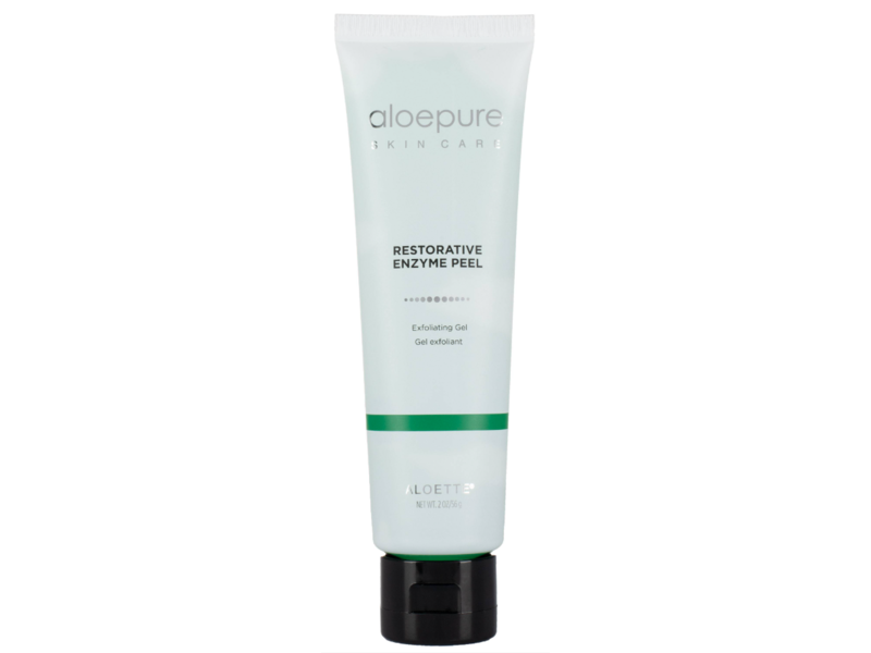 Aloette Aloepure Restorative Enzyme Peel Exfoliating Gel, 2 oz/56 g