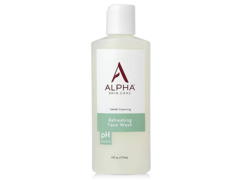 Alpha Skin Care Gentle Cleansing Refreshing Face Wash, Citric AHA, 6 fl oz/177 mL