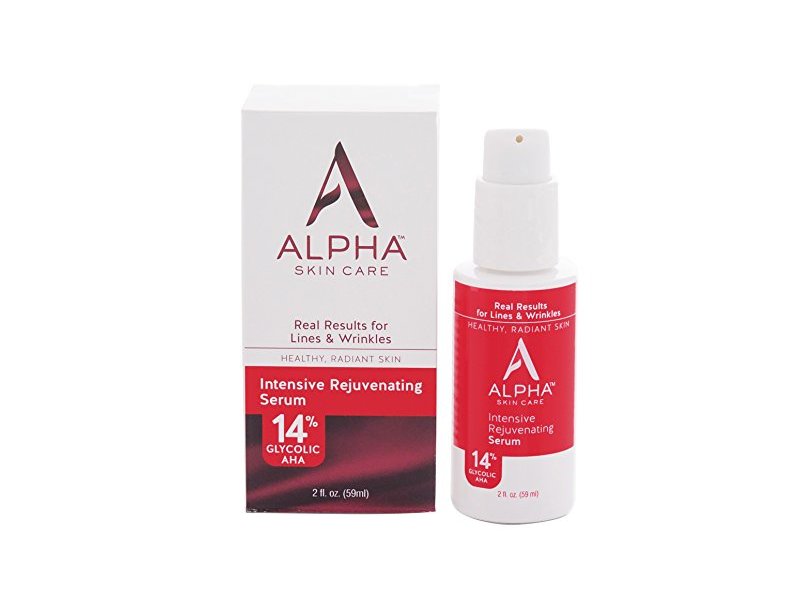 Alpha Skin Care Intensive Rejuvenating Serum with 14% glycolic AHA, 2 fl oz