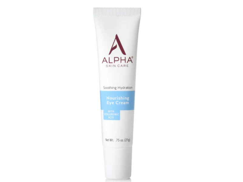 Alpha Skin Care Nourishing Eye Cream, Hyaluronic Acid, 0.75 oz/20 g